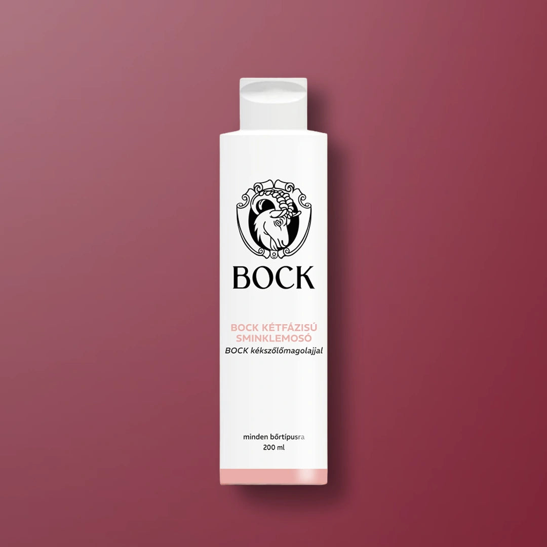 Bock Kétfázisú Sminklemoső Kékszőlőmagolajjal