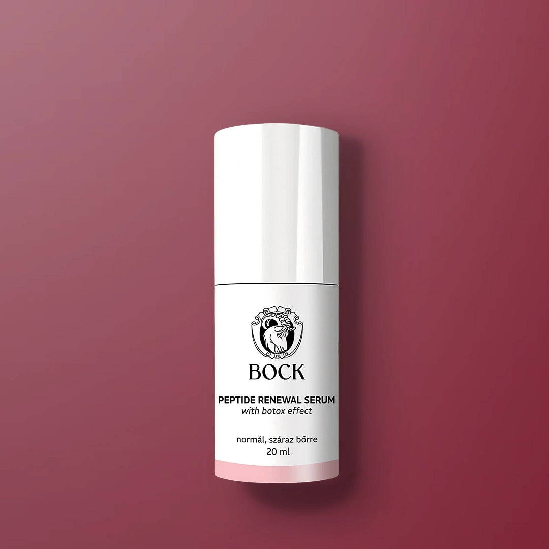 Bock Peptide Renewal Serum Botox Hatással